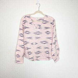 Dylan 100% Linen Southwest Tunic‎ Top